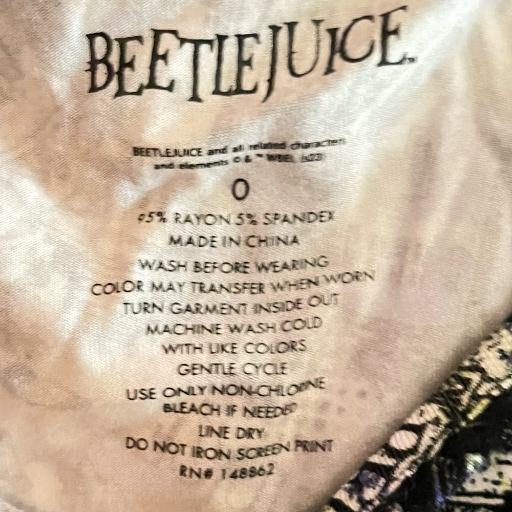NWT Torrid “BeetleJuice” Mansion Top - Picture 5 of 15